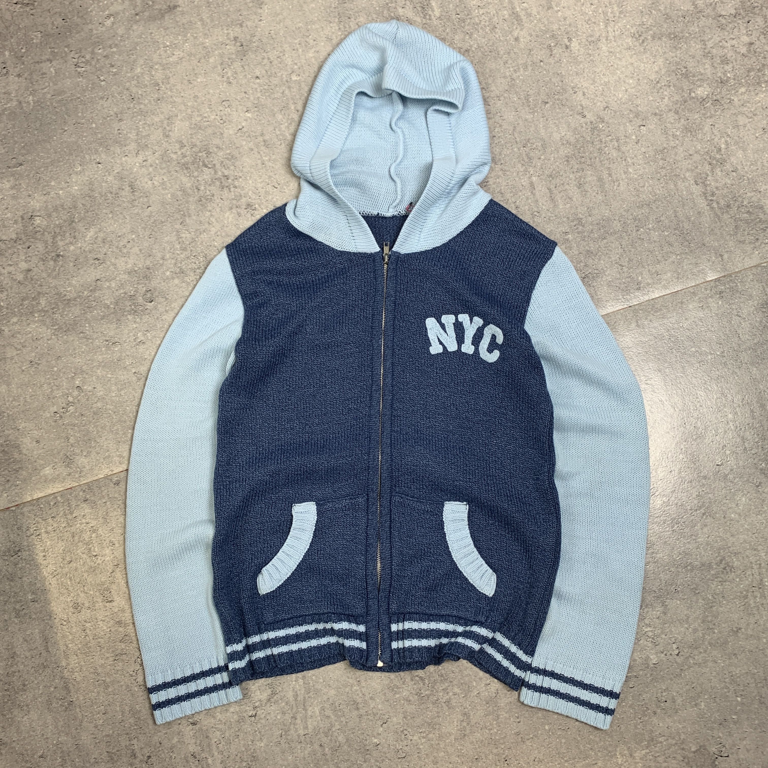 Other NYC College Blue slim zip up hoodie - M Size M / US 6-8 / IT 42-44 - 1 Thumbnail