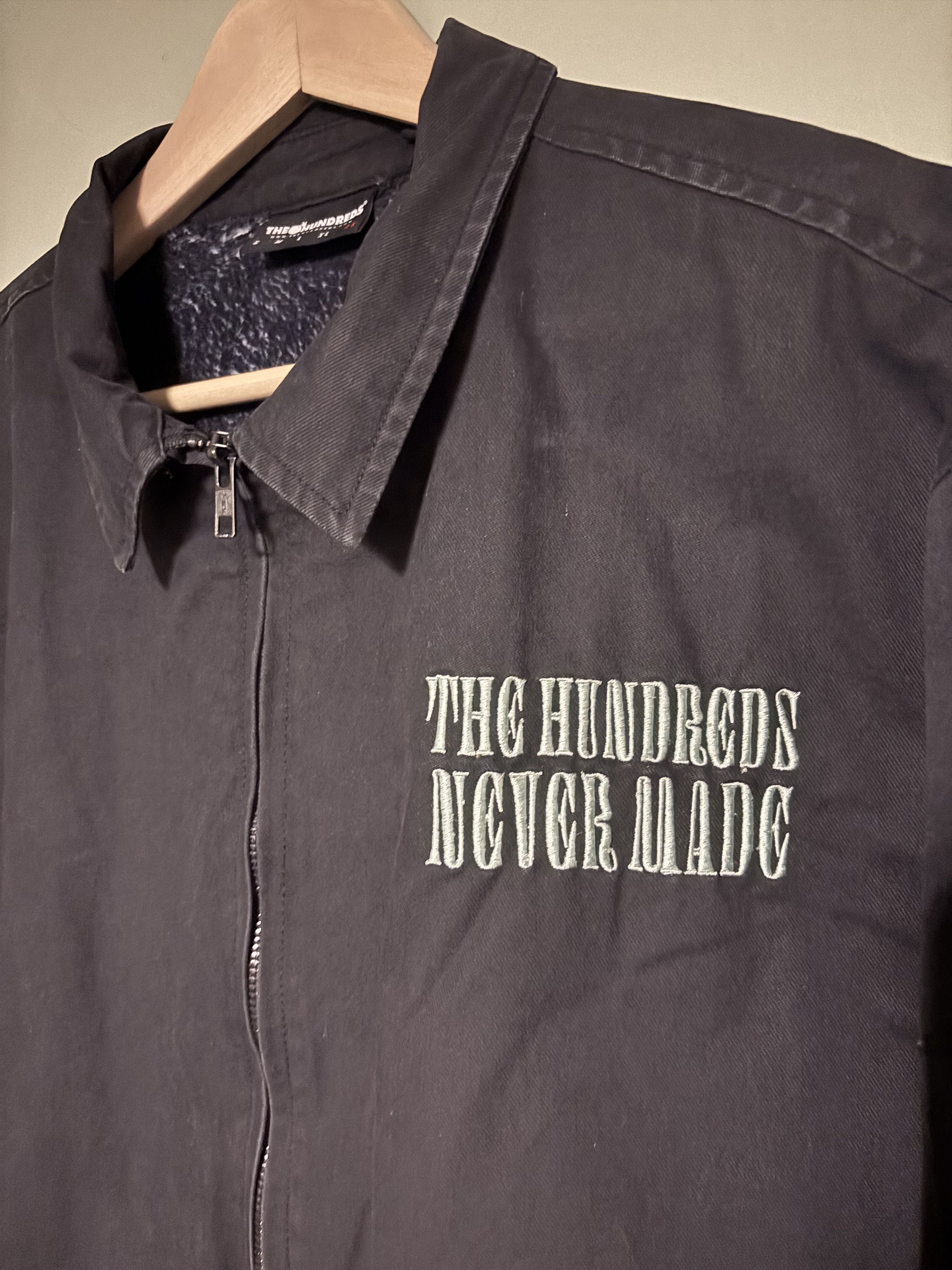 The Hundreds x Never Made Black Canvas Jacket Francisco Reyes Jr Size US XXL / EU 58 / 5 - 3 Thumbnail