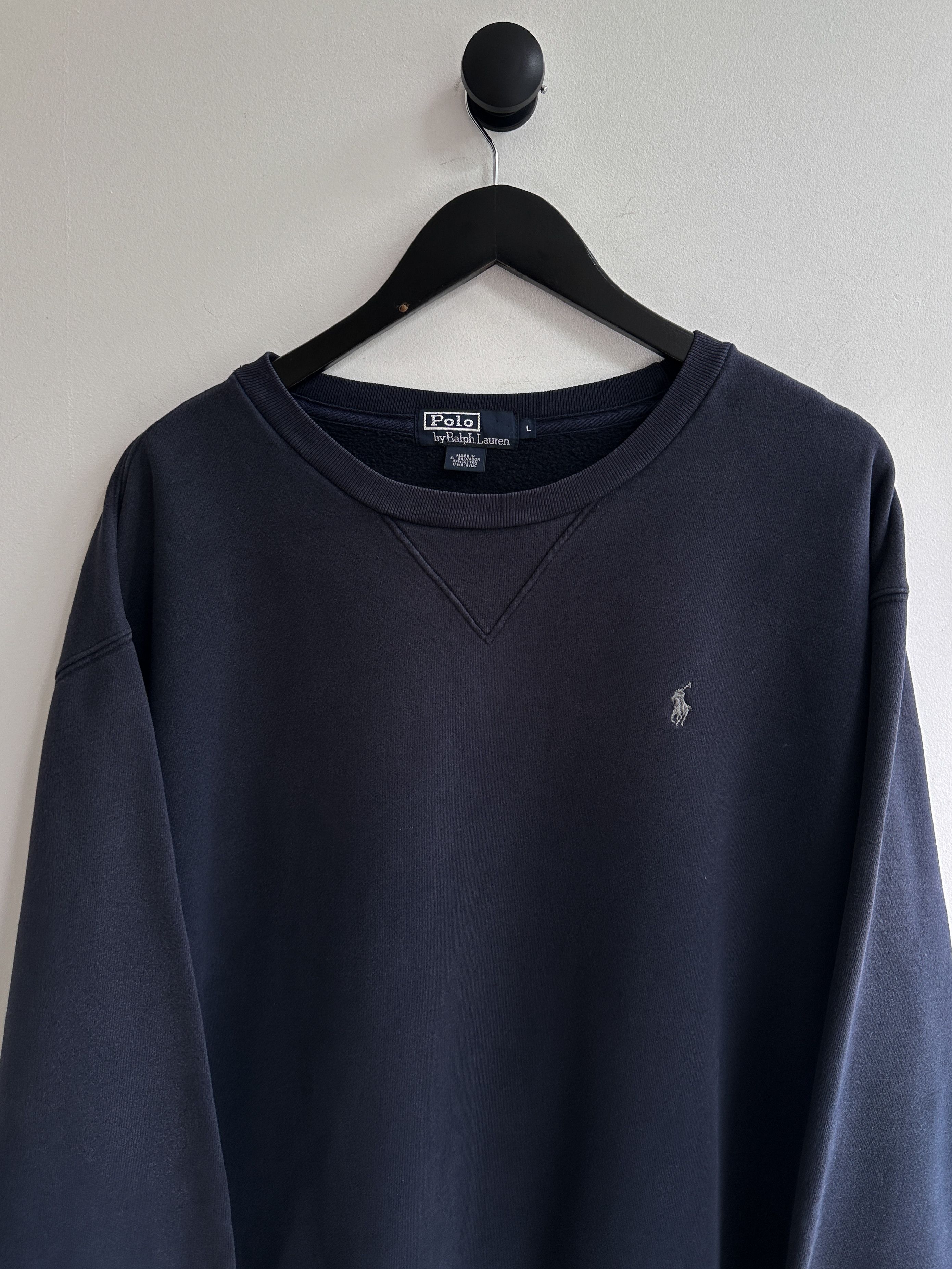 Polo Ralph Lauren Vintage Polo Ralph Lauren Sweatshirt Size US L / EU 52-54 / 3 - 2 Thumbnail