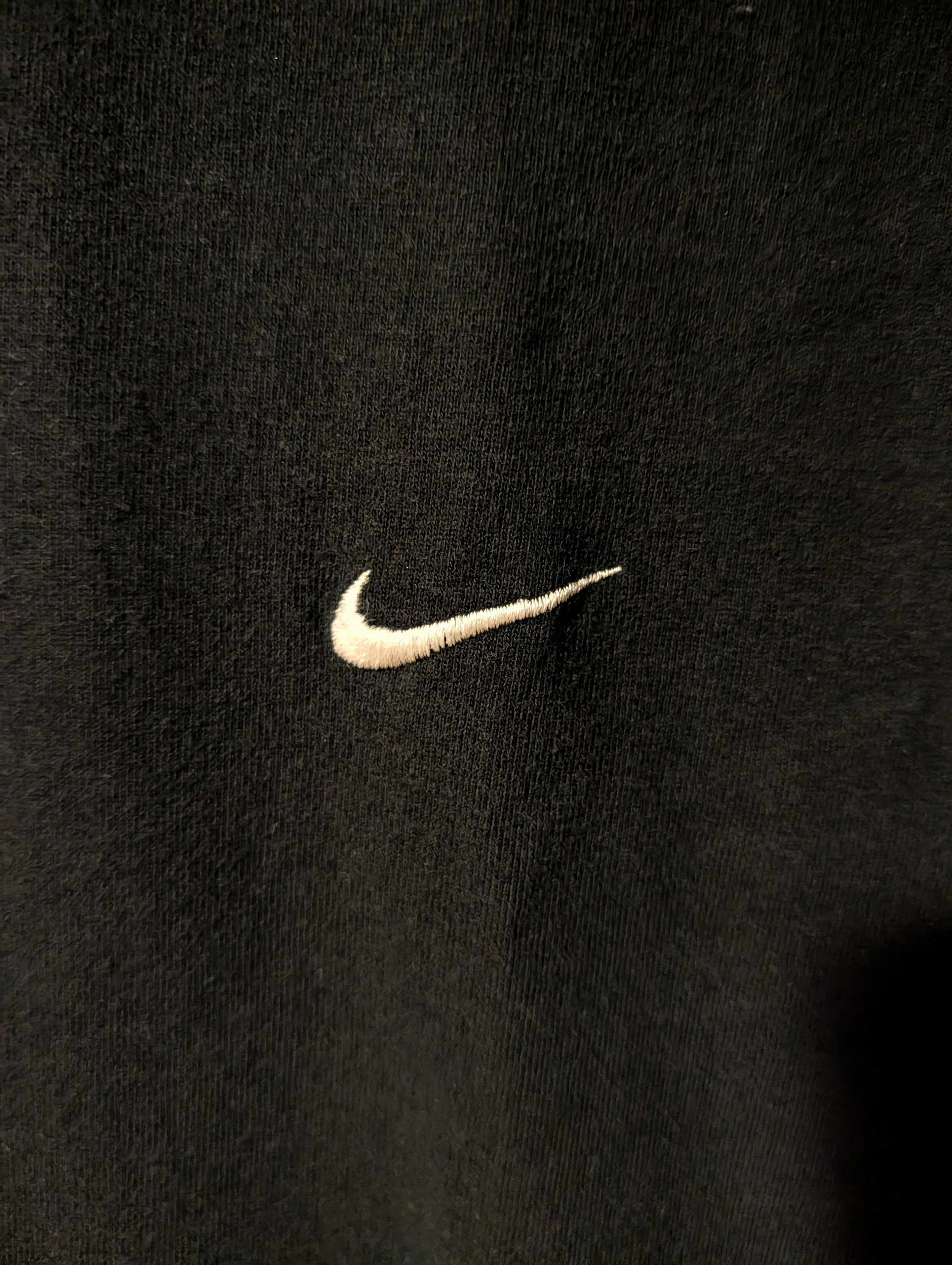 Nike Vintage 90s Nike Mini Swoosh Check Blank Essential T-Shirt Size US XL / EU 56 / 4 - 2 Thumbnail