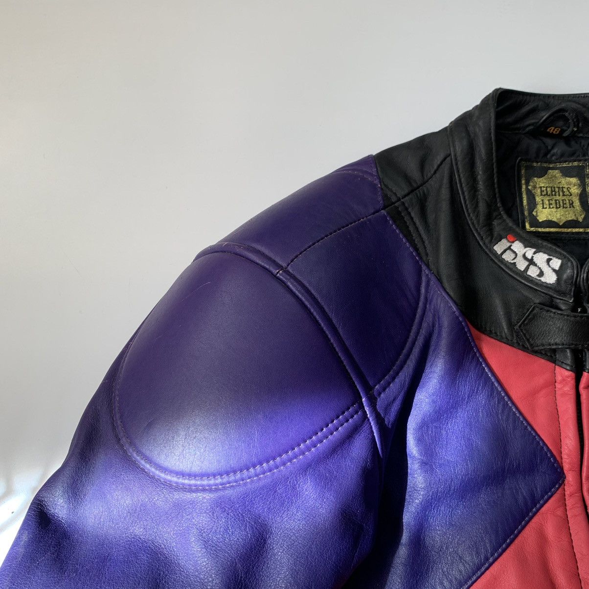 Vintage Vintage IXS Moto Racing Leather Jacket Size US S / EU 44-46 / 1 - 8 Thumbnail