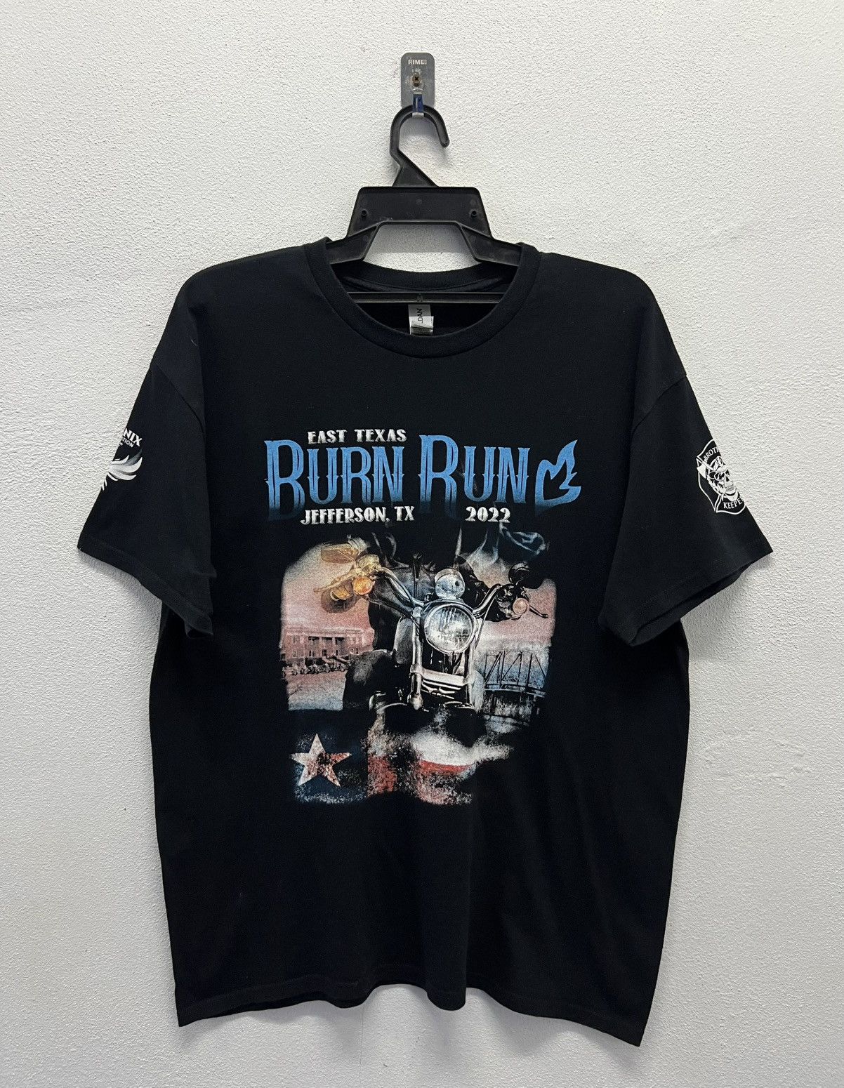 Gildan GILDAN EAST TEXAS BURN RUN 9TH ANNUAL SHIRT Size US L / EU 52-54 / 3 - 1 Thumbnail