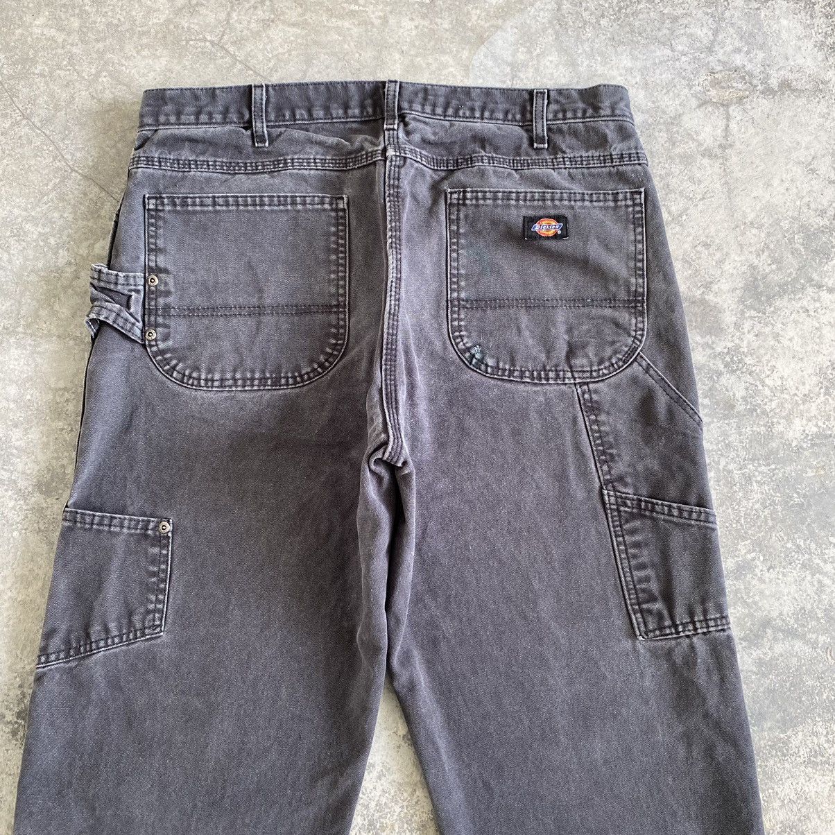 Dickies Vintage Dickies Faded Black Carpenter Work Pants Size US 36 / EU 52 - 14 Thumbnail