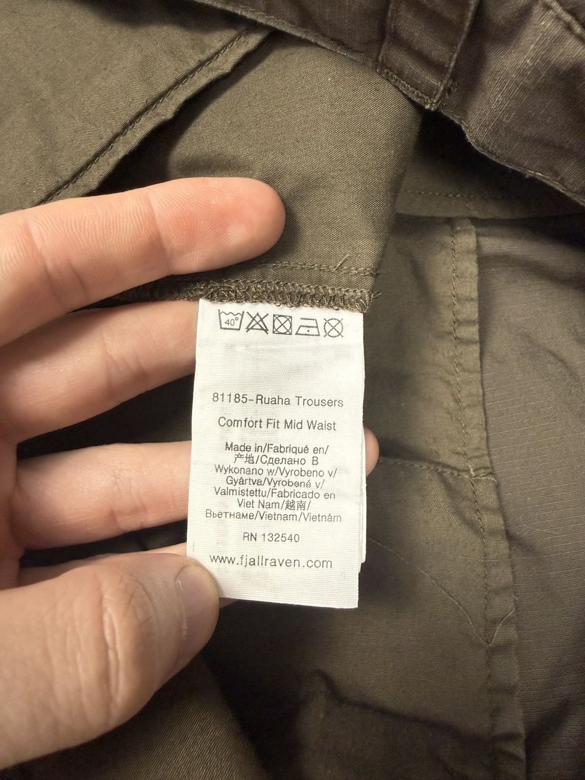 Fjallraven Fjallraven G-1000 Pants Size US 32 / EU 48 - 9 Thumbnail