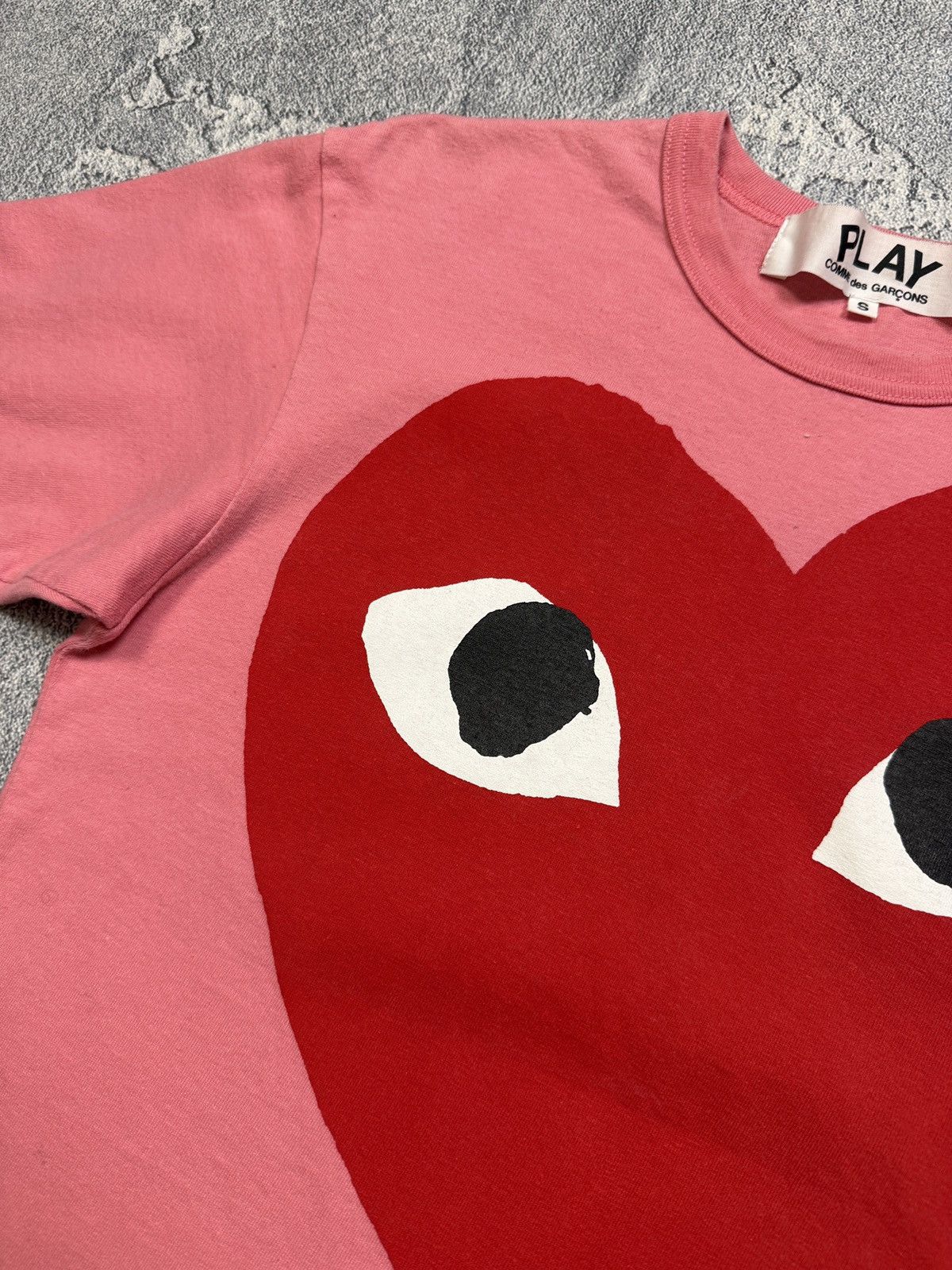Comme des Garcons PLAY Play Comme des garçons big logo Japanese tee Size US S / EU 44-46 / 1 - 5 Thumbnail
