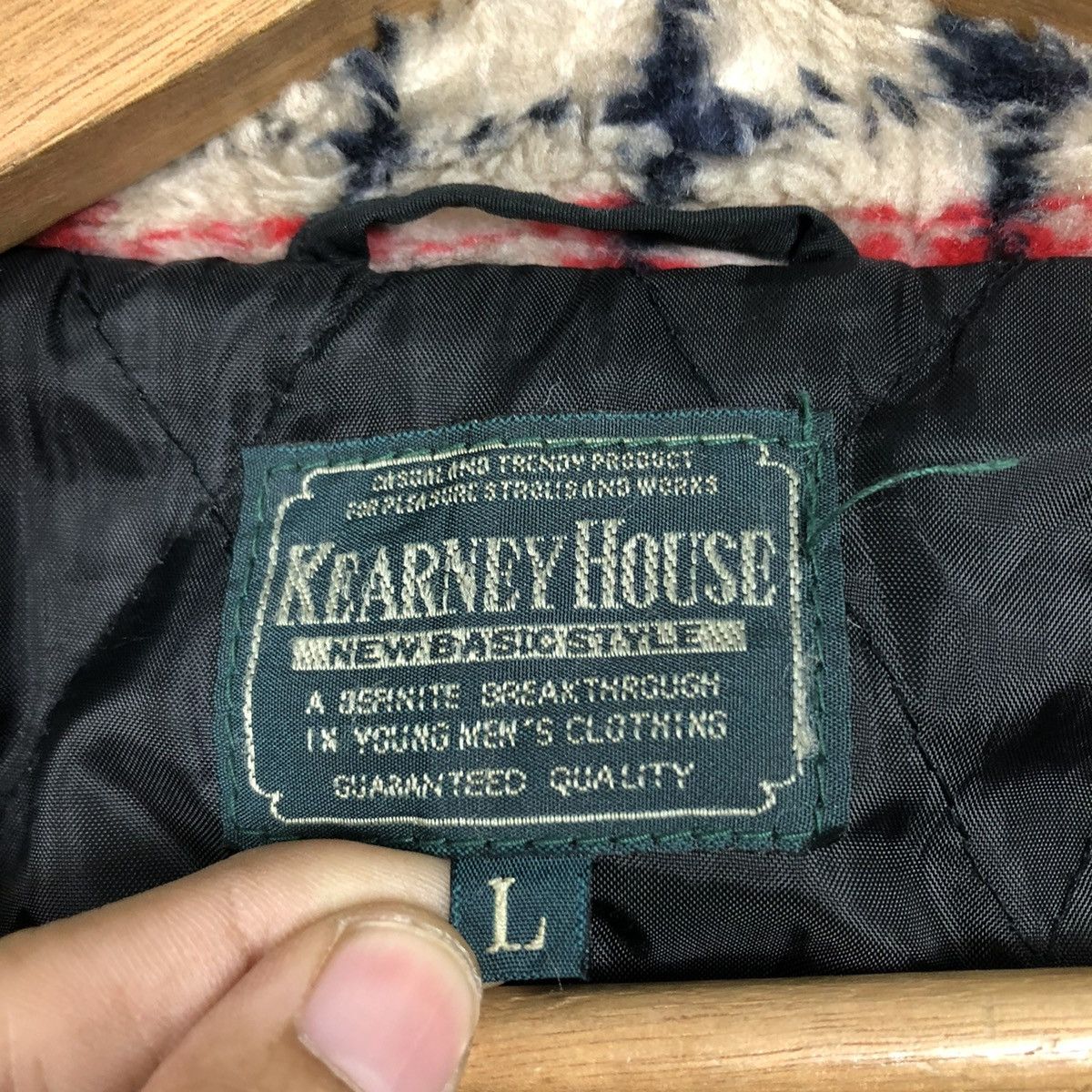 Hysteric Glamour 🔥VINTAGE ZIPPER JACKET FLEECE SHERPA KEARNEY HOUSE TARTAN Size US L / EU 52-54 / 3 - 20 Thumbnail