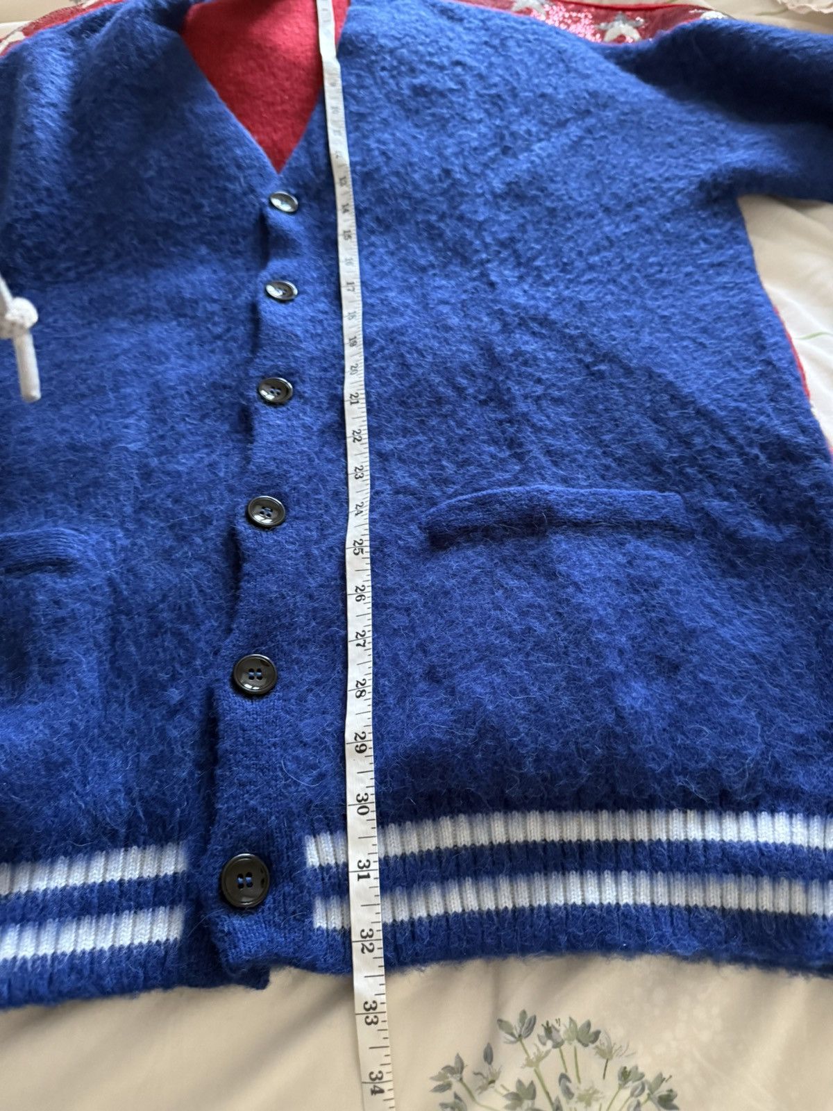 Celine $3.2k 🤑 SS23 Celine embellished sequin star cardigan alpaca Size US M / EU 48-50 / 2 - 8 Thumbnail
