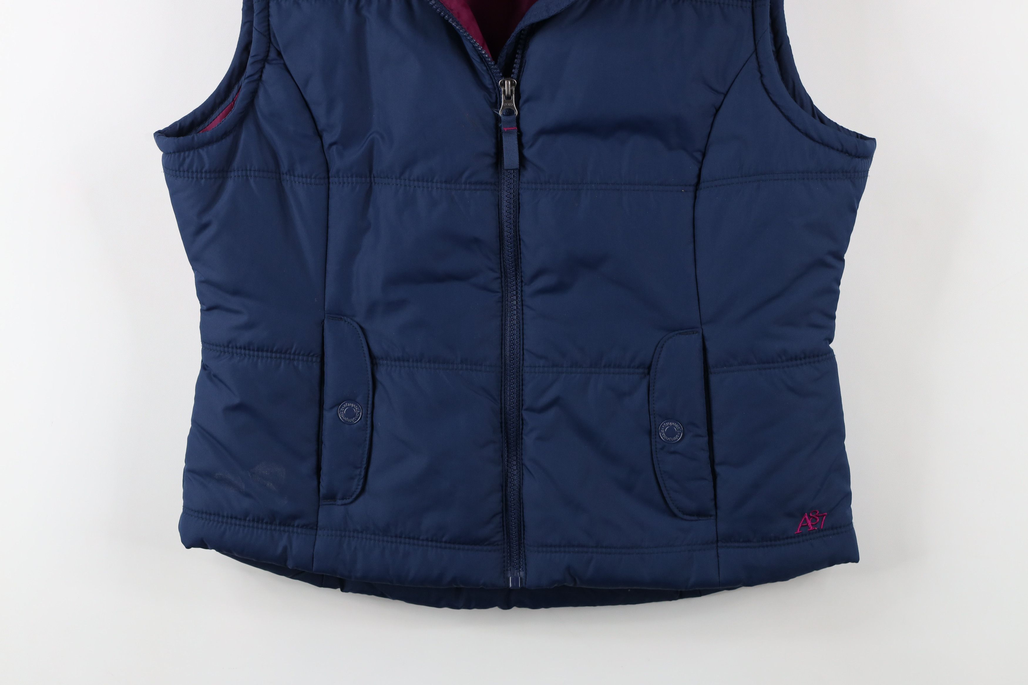 Aeropostale × Vintage Vintage Y2K Babydoll Aeropostale Puffer Vest Jacket Blue Size L / US 10 / IT 46 - 3 Thumbnail