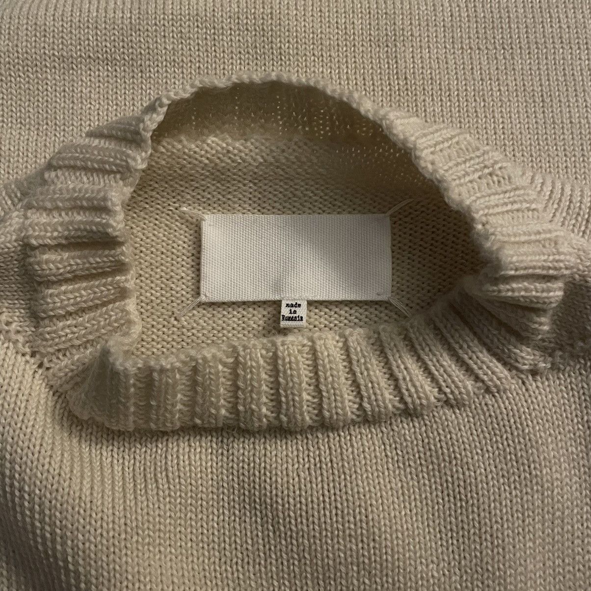 Maison Margiela S/S 22 ‘Destroyed’ Wool Fisherman Sweater Size M / US 6-8 / IT 42-44 - 4 Thumbnail