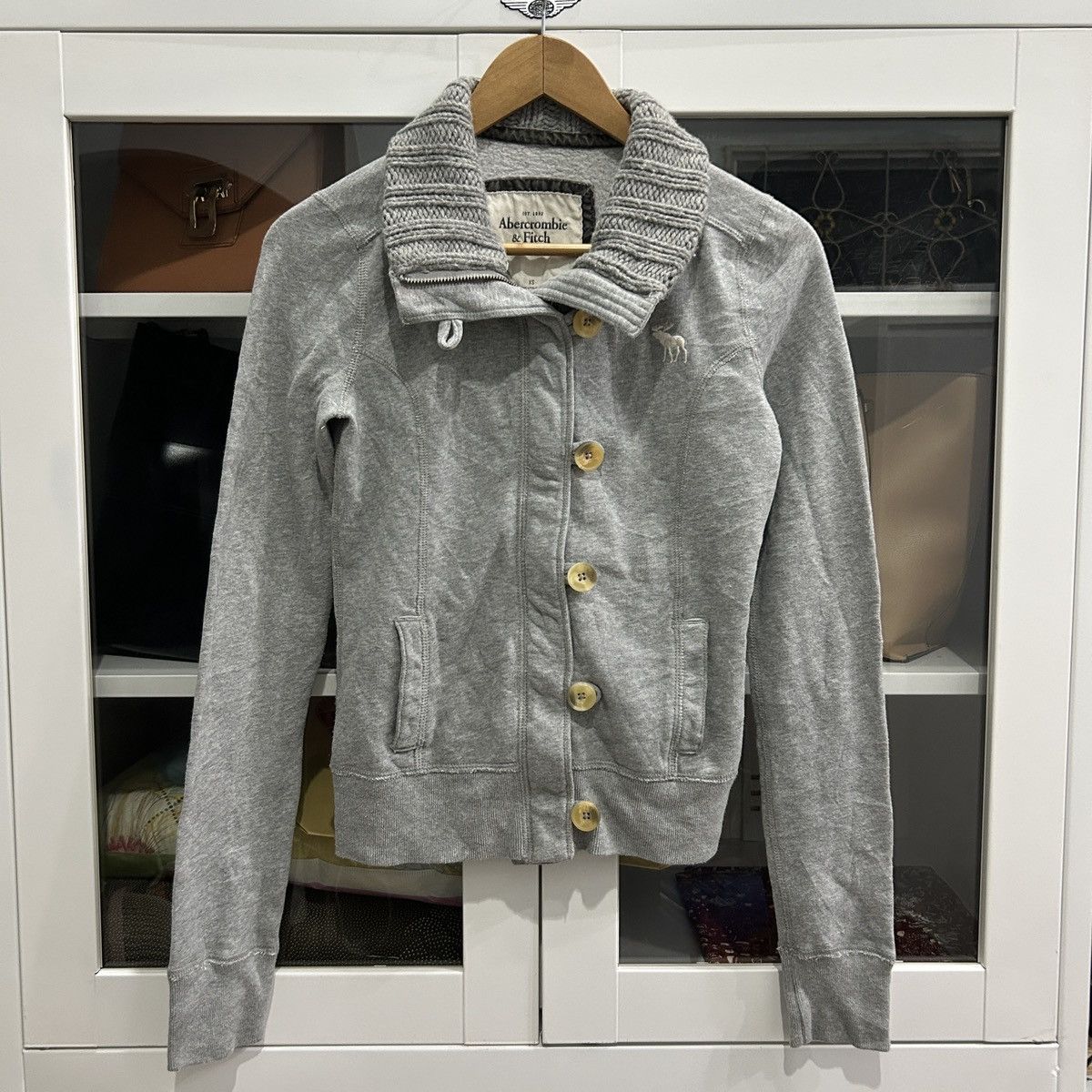 Abercrombie & Fitch Vintage Abercrombie & Fitch Sweatshirt Y2K style Size XS / US 0-2 / IT 36-38 - 1 Thumbnail