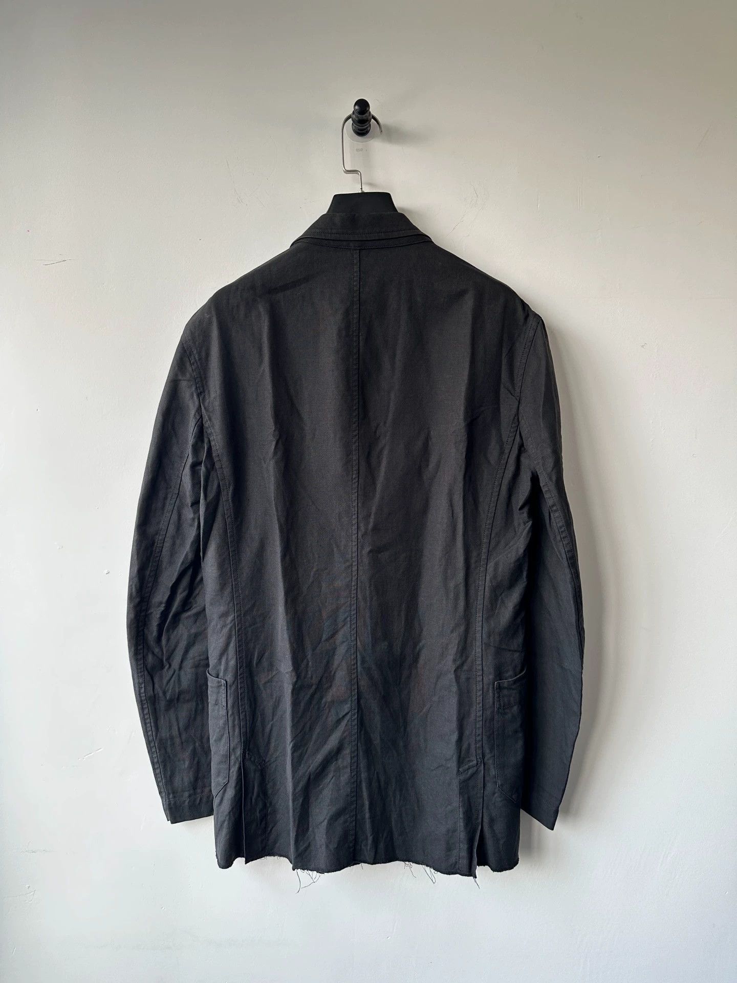 Yohji Yamamoto Yohji Yamamoto Y's Man 98AW Cotton Linen Blazer Size 2 Size US M / EU 48-50 / 2 - 3 Thumbnail