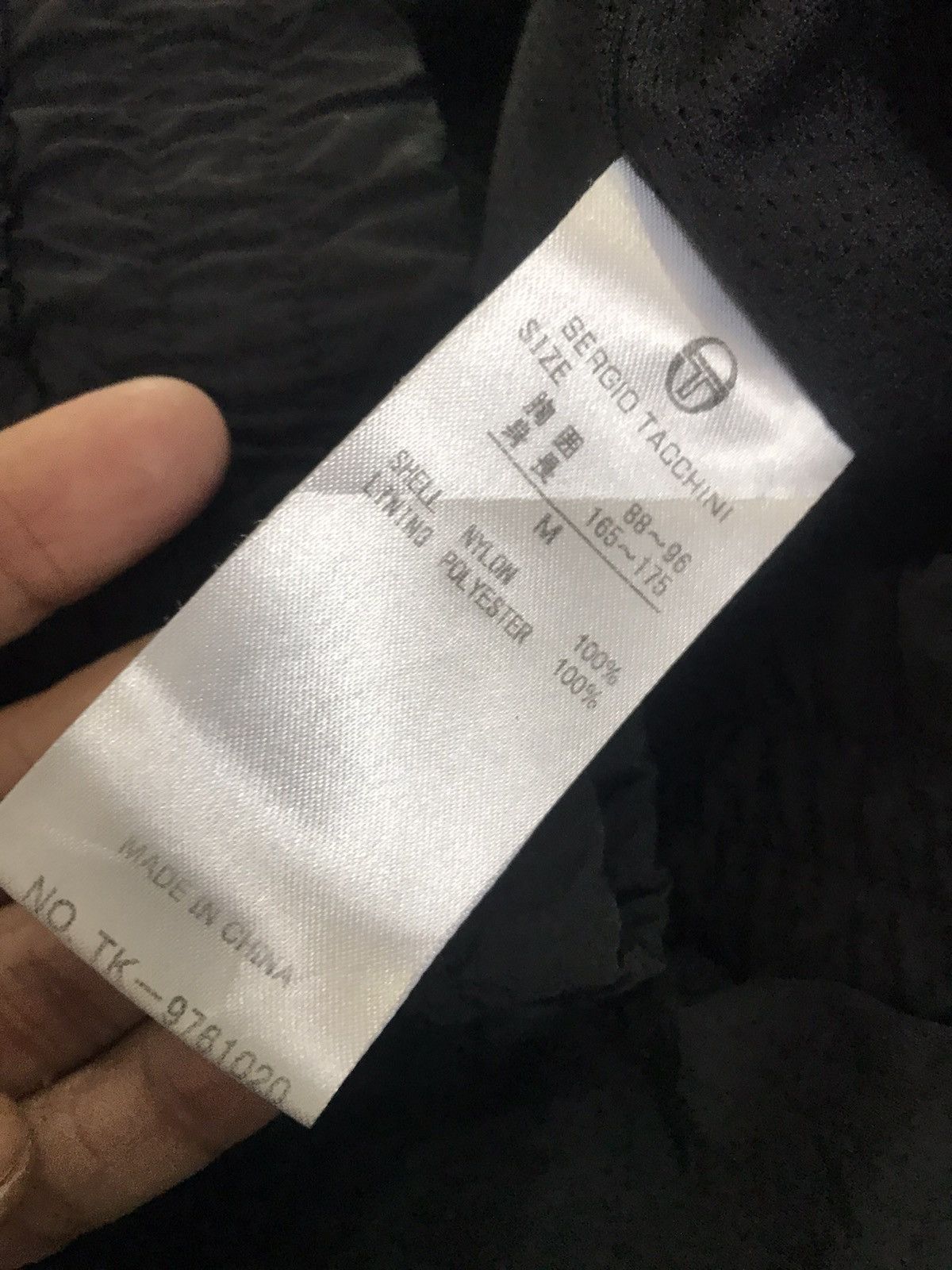 Japanese Brand × Sergio Tacchini × Vintage Rare sergio Tacchini nylon jacket Size US M / EU 48-50 / 2 - 4 Thumbnail