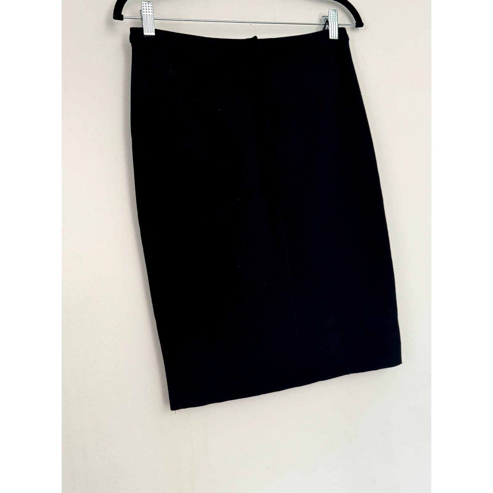 Lanvin Lanvin Wool Knee-Length Pencil Skirt -Size T36 Size 26" / US 2 / IT 38 - 3 Thumbnail
