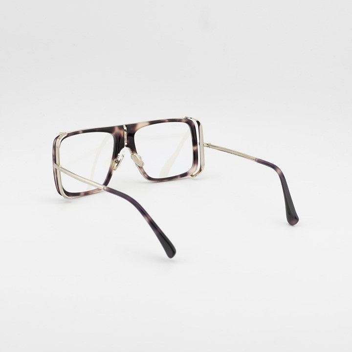 Max Mara Max Mara MM5172-B 052 Eyeglasses Havana 55mm Aviator Frame Size ONE SIZE - 4 Thumbnail
