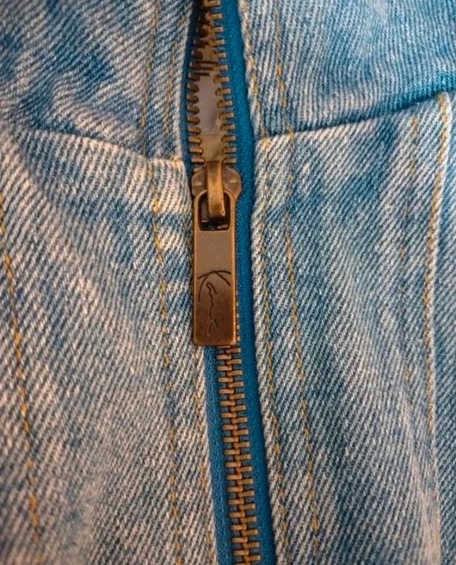 Karl Kani Vintage Karl Kani KK Sherpa Denim Jacket Boxy Baggy Fit M/L Size US M / EU 48-50 / 2 - 8 Thumbnail