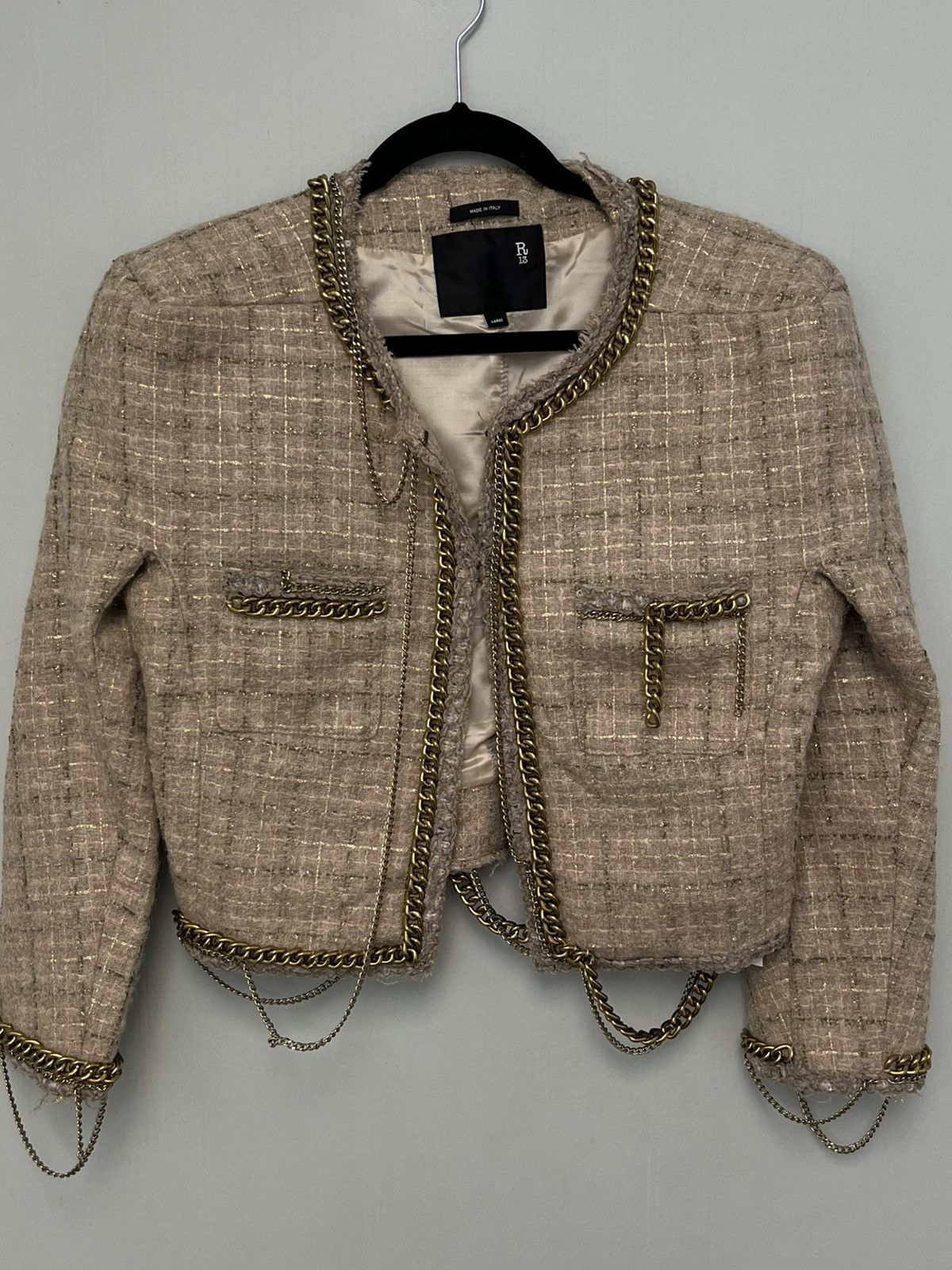 R13 Square shoulder jacket. Size large Size L / US 10 / IT 46 - 7 Thumbnail