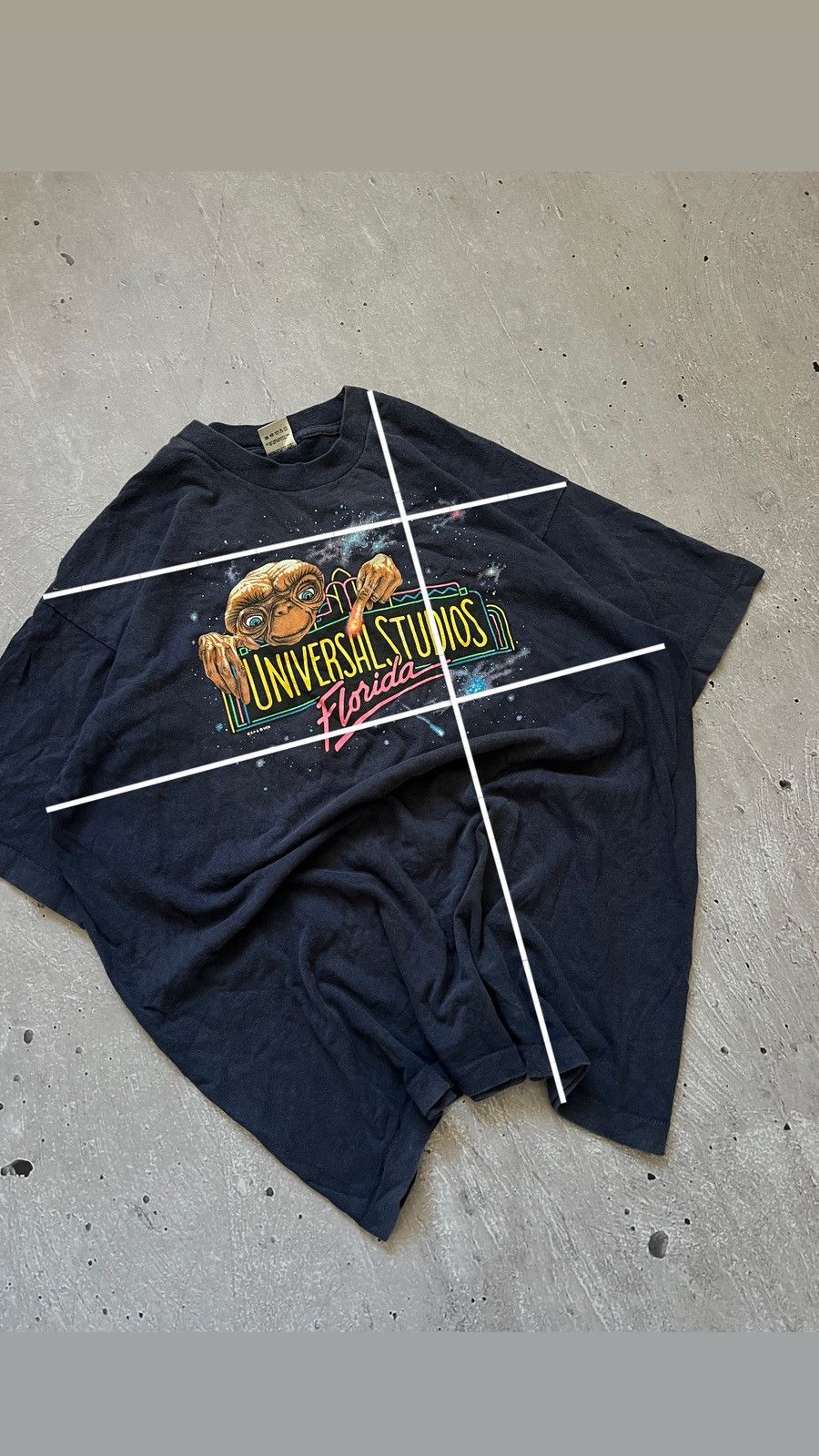 Universal Studios Vintage 80s Universal Studios Florida ET Shirt Men’s Size XL Size US XL / EU 56 / 4 - 16 Thumbnail