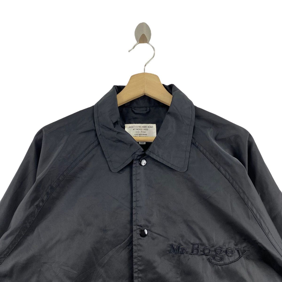 Japanese Brand MR BOGEY YOKOSUKA Japanese Brand Embroidered Brand Black Size US XXL / EU 58 / 5 - 2 Thumbnail