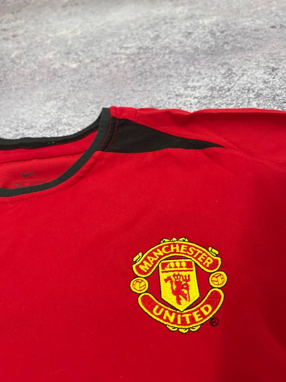 Nike MANCHESTER UNITED 2002 2004 HOME FOOTBALL Soccer Shirt Tee Size US XL / EU 56 / 4 - 9 Thumbnail