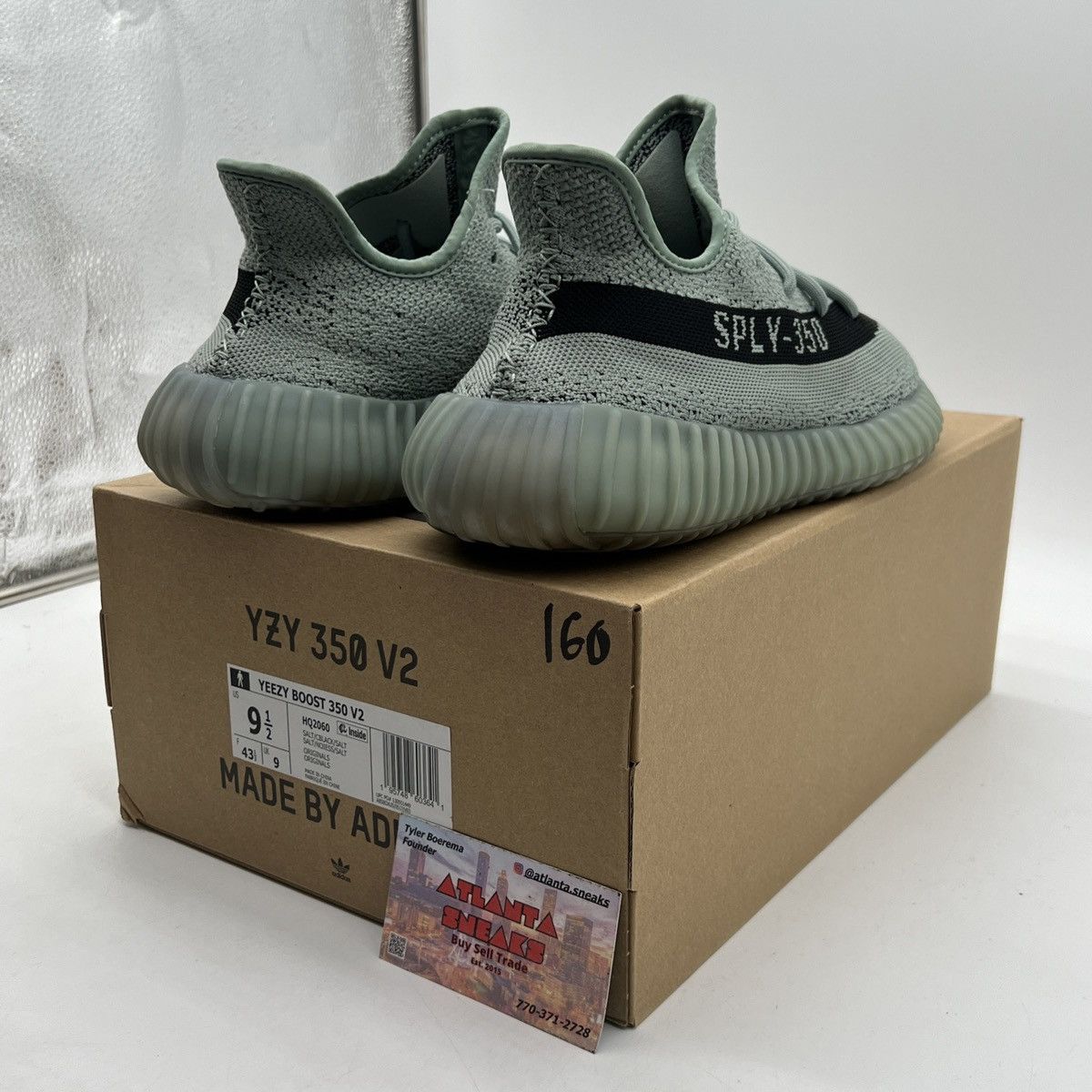 Adidas Yeezy boost 350 salt Size US 9.5 / EU 42-43 - 5 Thumbnail