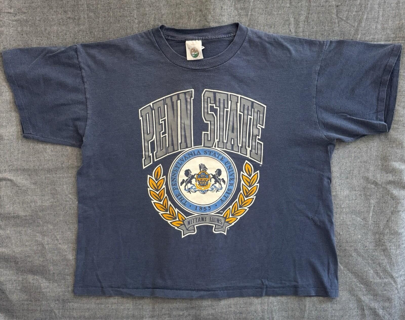Vintage Vintage 80s 90s Penn State Nittany Lions Single Stitch Shirt Size ONE SIZE - 1 Thumbnail