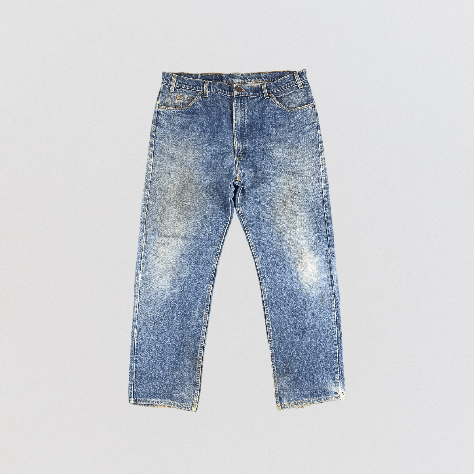 Levi's × Vintage Vintage 90s Levis 505 Orange Jeans-JM1344 Size US 41 - 1 Thumbnail