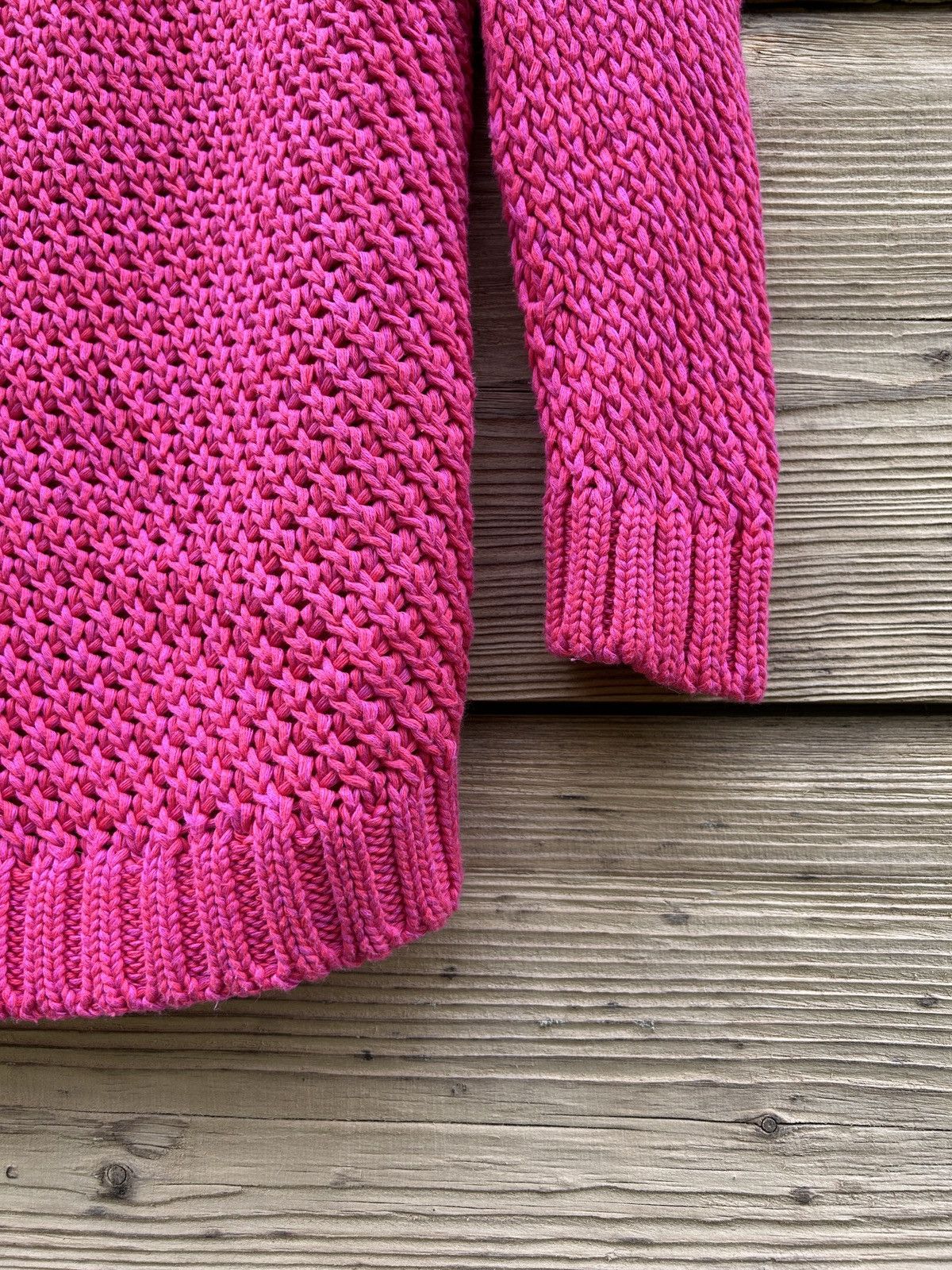 Balmain Pierre Balmain Knitwear 100% Cotton Sweater In Pink Size M / US 6-8 / IT 42-44 - 4 Thumbnail