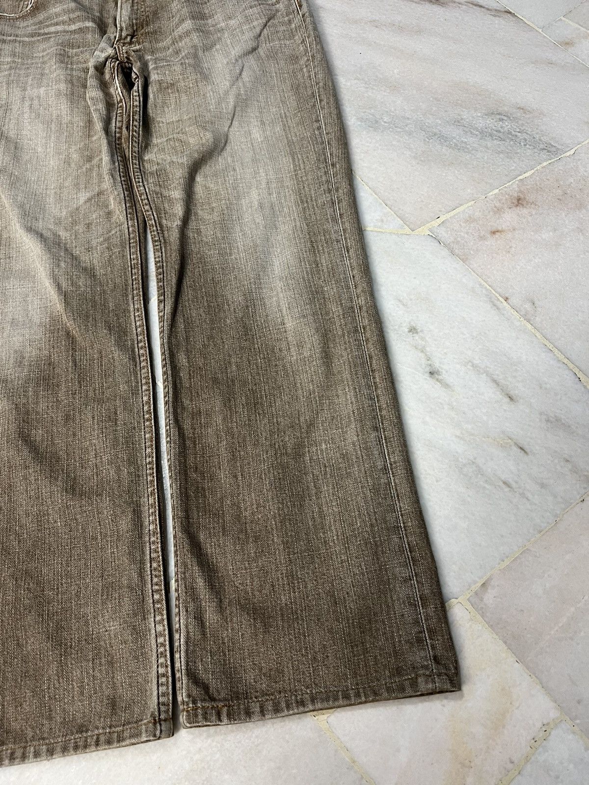 Levi's 💥BAGGY💥VINTAGE LEVIS 502 BROWN JEANS VERY RARE Size US 33 - 4 Thumbnail