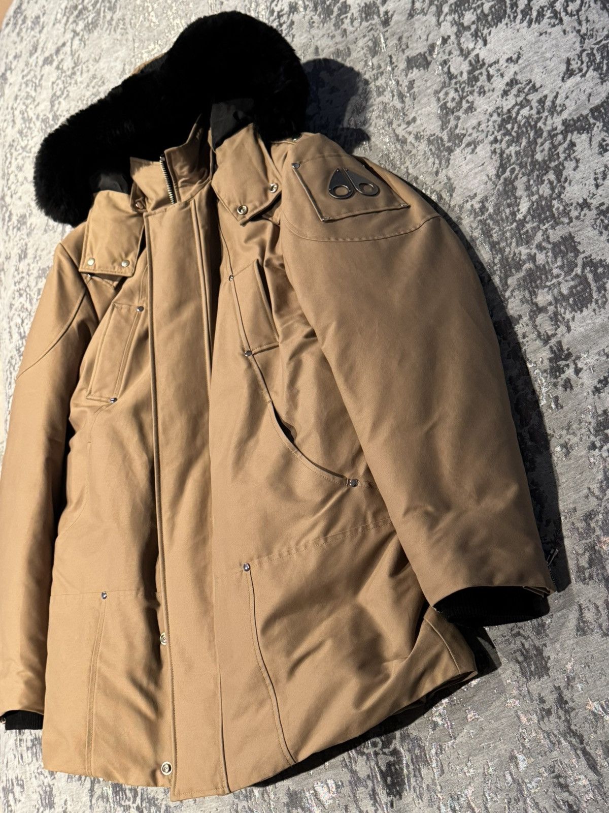 Moose Knuckles Moose Knuckles Original Shearling Trim Stirling Parka Size US L / EU 52-54 / 3 - 4 Thumbnail