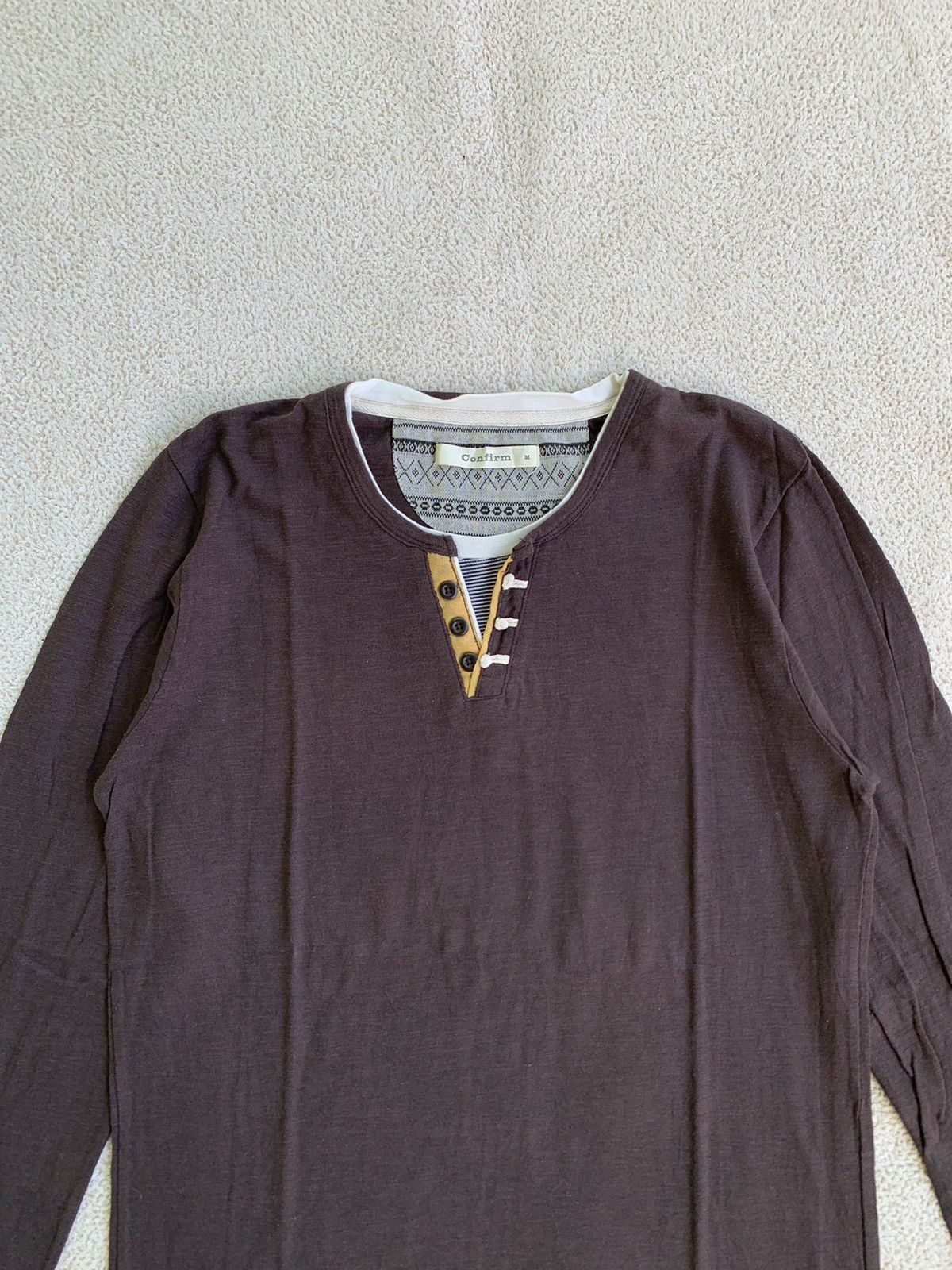 If Six Was Nine × Japanese Brand × Le Grande Bleu (L.G.B.) Japanese Confirm double layer Long sleeve Size US M / EU 48-50 / 2 - 3 Thumbnail