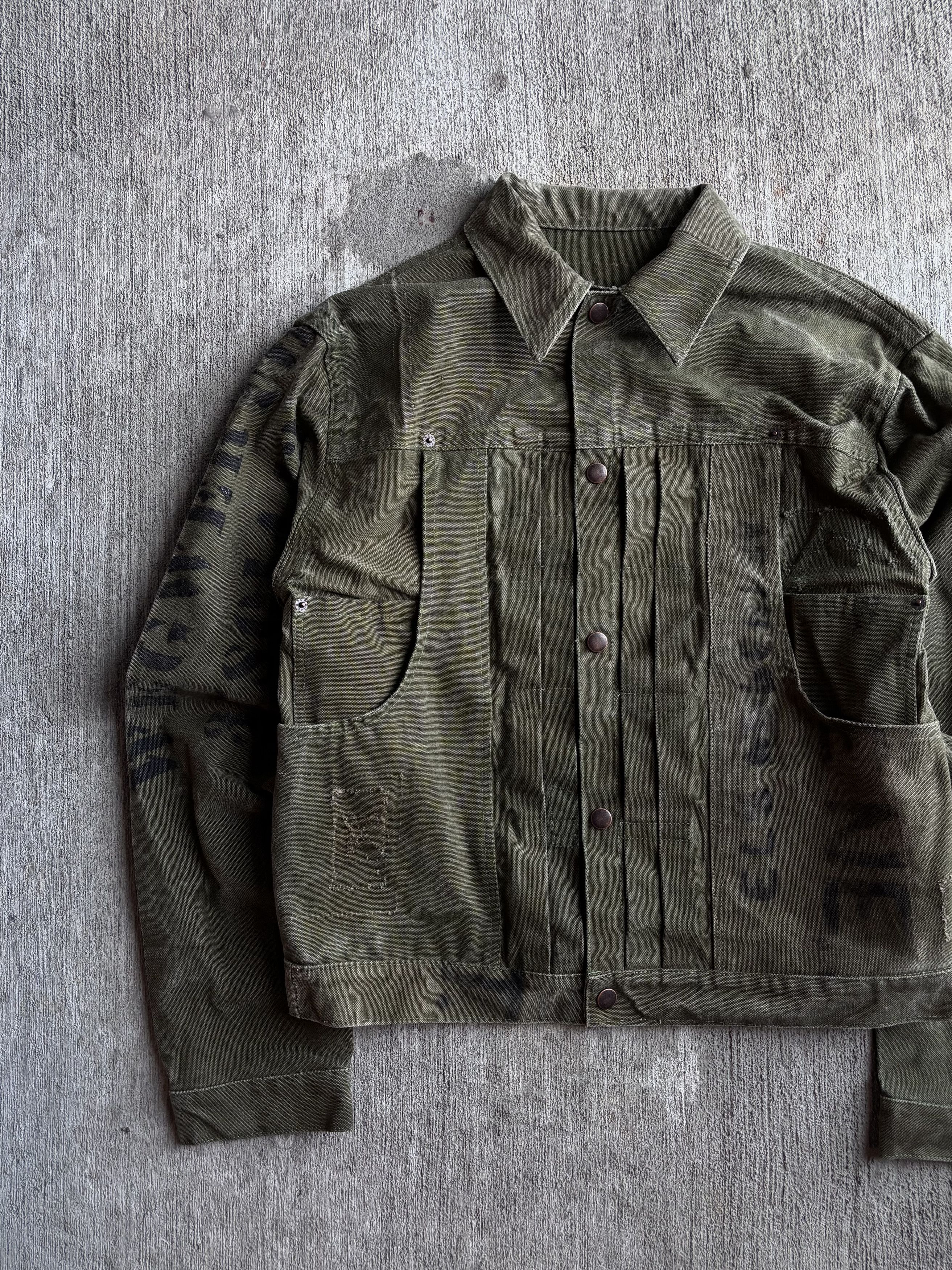 Other 1:1 Modified Military Type II Style Jacket By David Turner Size US L / EU 52-54 / 3 - 4 Thumbnail