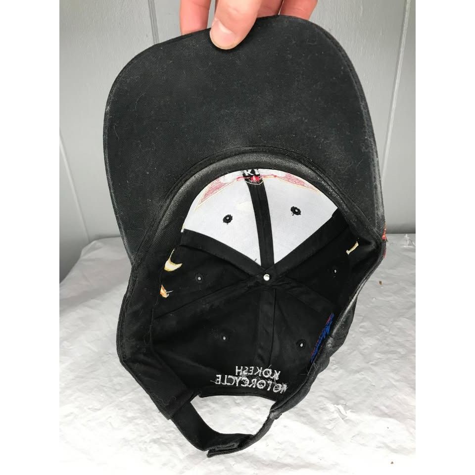 Vintage Vintage Kokesh Motorcycle Flames Grunge Biker hat cap Size ONE SIZE - 5 Thumbnail