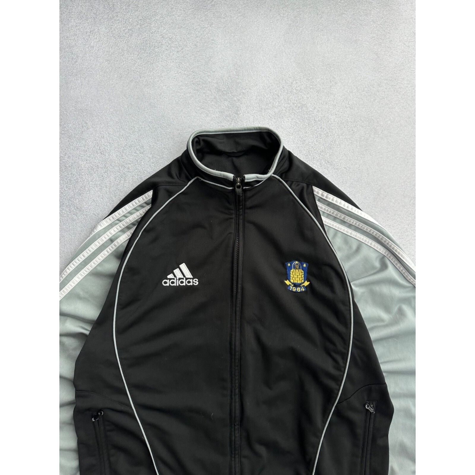 Adidas VTG Adidas Brondby Football 00s Track Jacket Size US S / EU 44-46 / 1 - 5 Thumbnail
