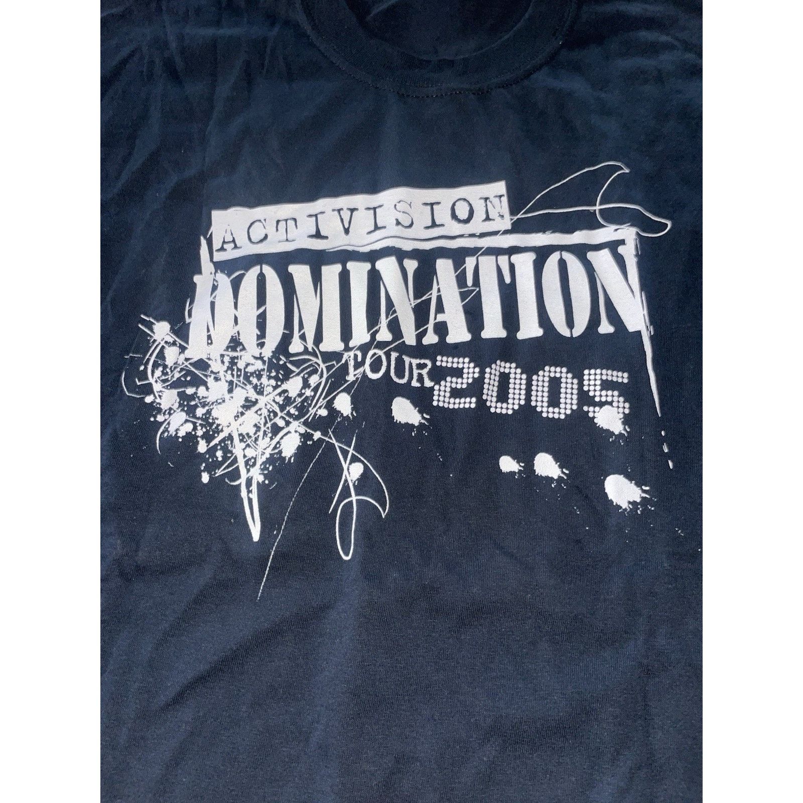 Gildan Vintage Activision Domination Tour 2005 XL Promo Shirt NEW Size US XL / EU 56 / 4 - 2 Thumbnail