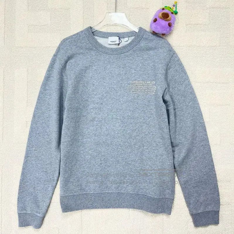 Burberry Burberry Men's Gray Sweatshirt Size S. Size US S / EU 44-46 / 1 - 1 Thumbnail