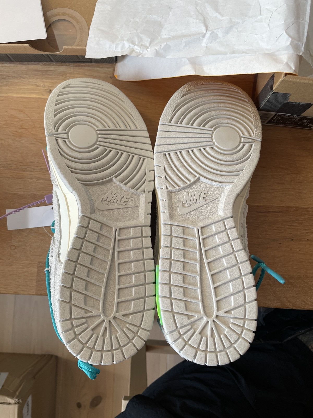Nike × Off-White Nike x OFF-White Dunk Low ‘Lot 36’ Size US 10 / EU 43 - 7 Thumbnail