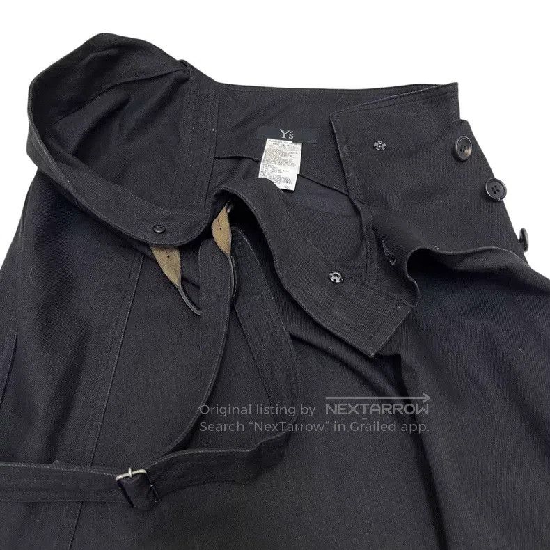 Yohji Yamamoto YOHJI YAMAMOTO Denim Single Strap Skirt Size S / US 4 / IT 40 - 1 Thumbnail