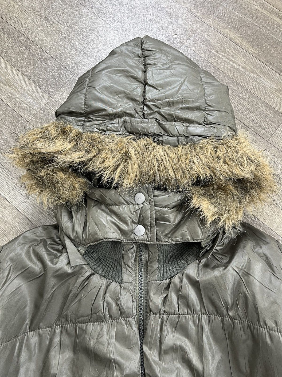 Japanese Brand 2000s Brownsugar Boxy IfSixWasNine Goa Lgb Fur Down Jacket Size US M / EU 48-50 / 2 - 4 Thumbnail