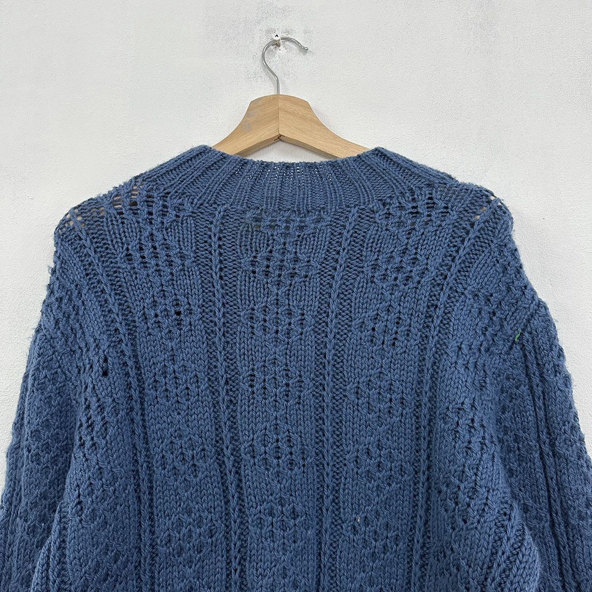 Aran Isles Knitwear × Japanese Brand × Vintage Vintage Japanese Japan Knitwear Diamond Sweater Jumper Size US L / EU 52-54 / 3 - 7 Thumbnail