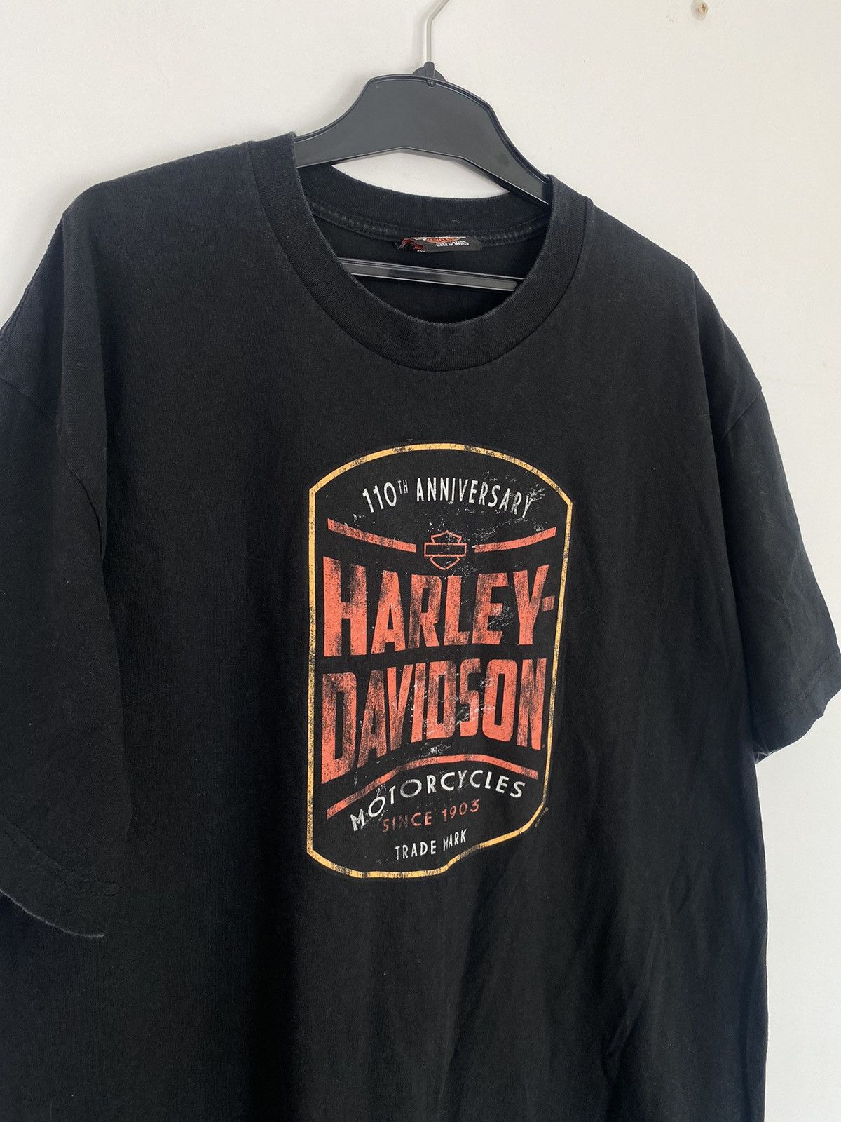 Band Tees Harley Davidson Moscow Russia XL Tee 2013 vintage t-shirt Size US XL / EU 56 / 4 - 5 Thumbnail