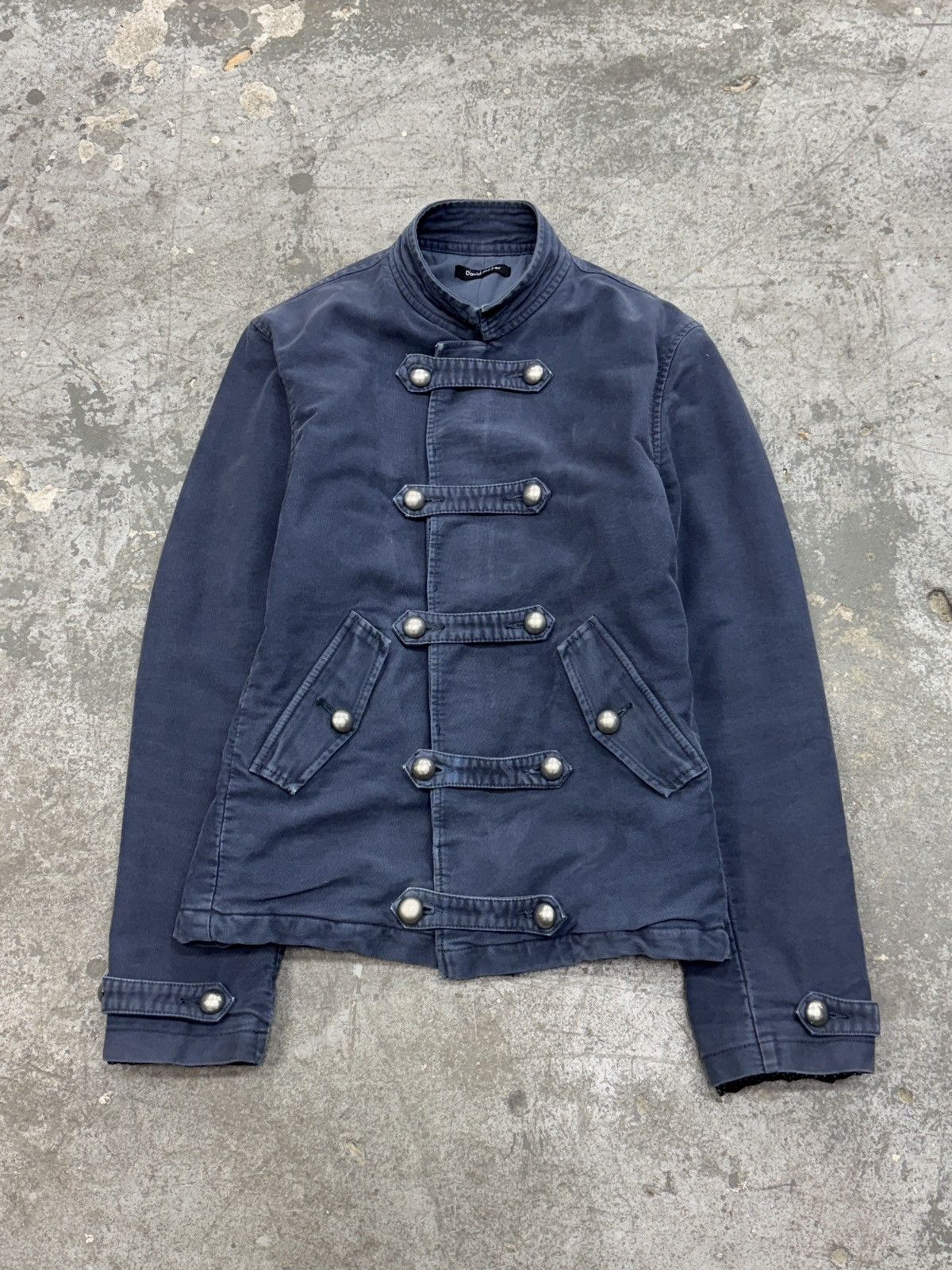 Vintage Vintage Avant Garde Opium y2k Napoleon Denim Jacket | Grailed