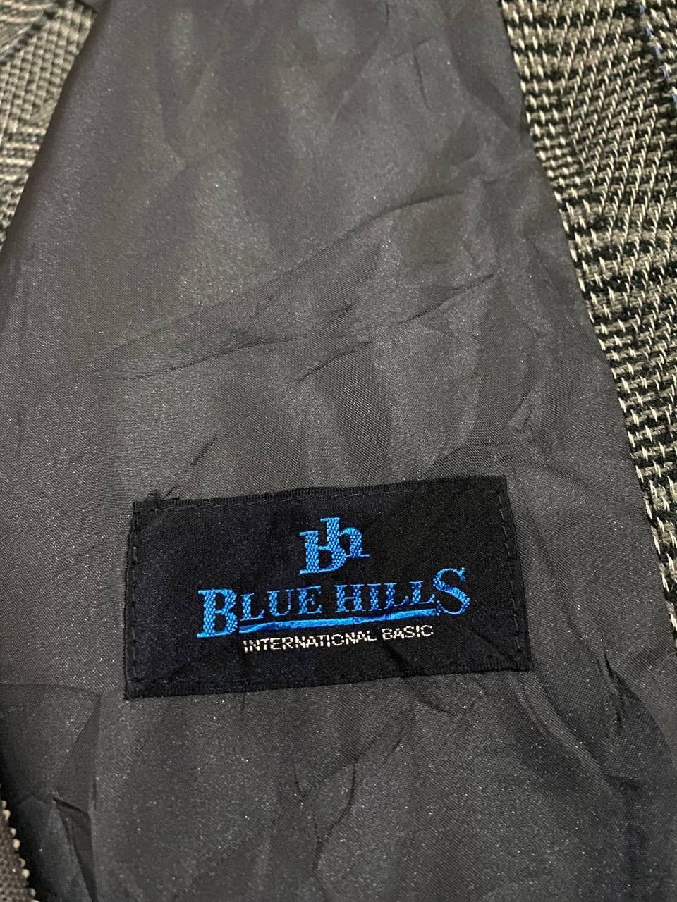 Japanese Brand × Vintage Vintage Blue Hills Checker Blazer Size US M / EU 48-50 / 2 - 6 Thumbnail
