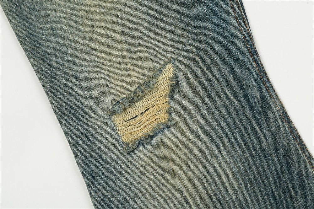 Jean × Vintage Ripped Washed Distressed Jeans Size US 27 - 5 Thumbnail