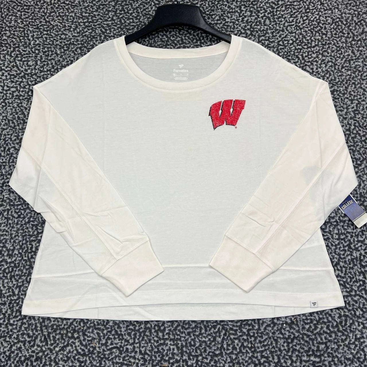 Other Wisconsin Badgers Shirt Women Long Sleeve Crew Neck M Size M / US 6-8 / IT 42-44 - 1 Thumbnail