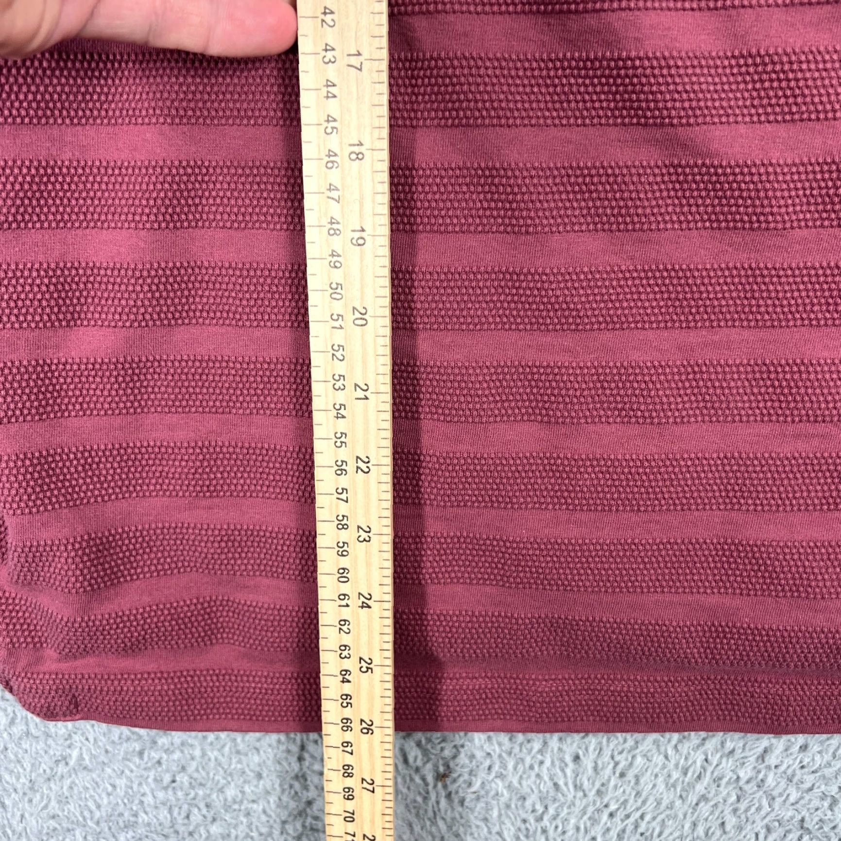 Ted Baker VINTAGE Ted Baker Men’s Polo Shirt Long Sleeve Striped Textured Cotton Blend Size 4 Size US S / EU 44-46 / 1 - 7 Thumbnail