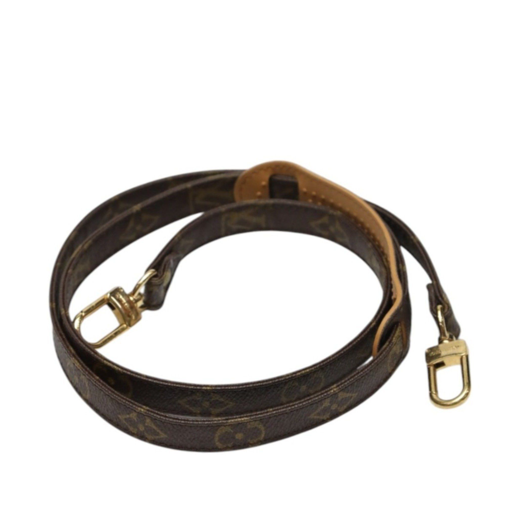 Louis Vuitton Louis Vuitton Shoulder Strap Monogram Bag Accessory Canvas J52315 Brown Size ONE SIZE - 1 Thumbnail