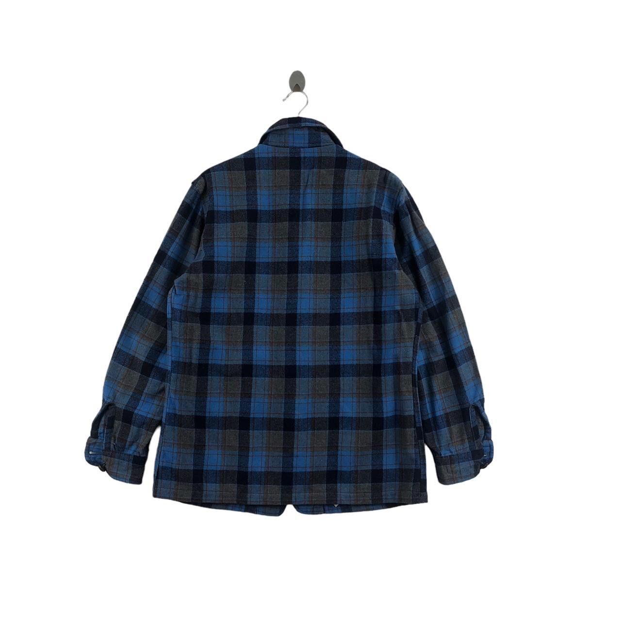 Pendleton Vintage PENDLETON USA Virgin Wool Tartan Casual Tee Shirt Size US M / EU 48-50 / 2 - 2 Thumbnail