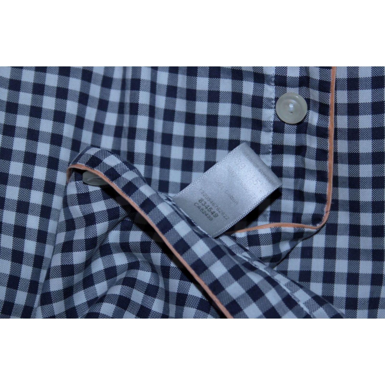Eton Eton Slim Shirt Mens Blue 39 / 15 1/2 Shirt Slim Blue Eton Mens Shirt 39 Size 15 1/2 Vintage? Size 40R - 6 Thumbnail
