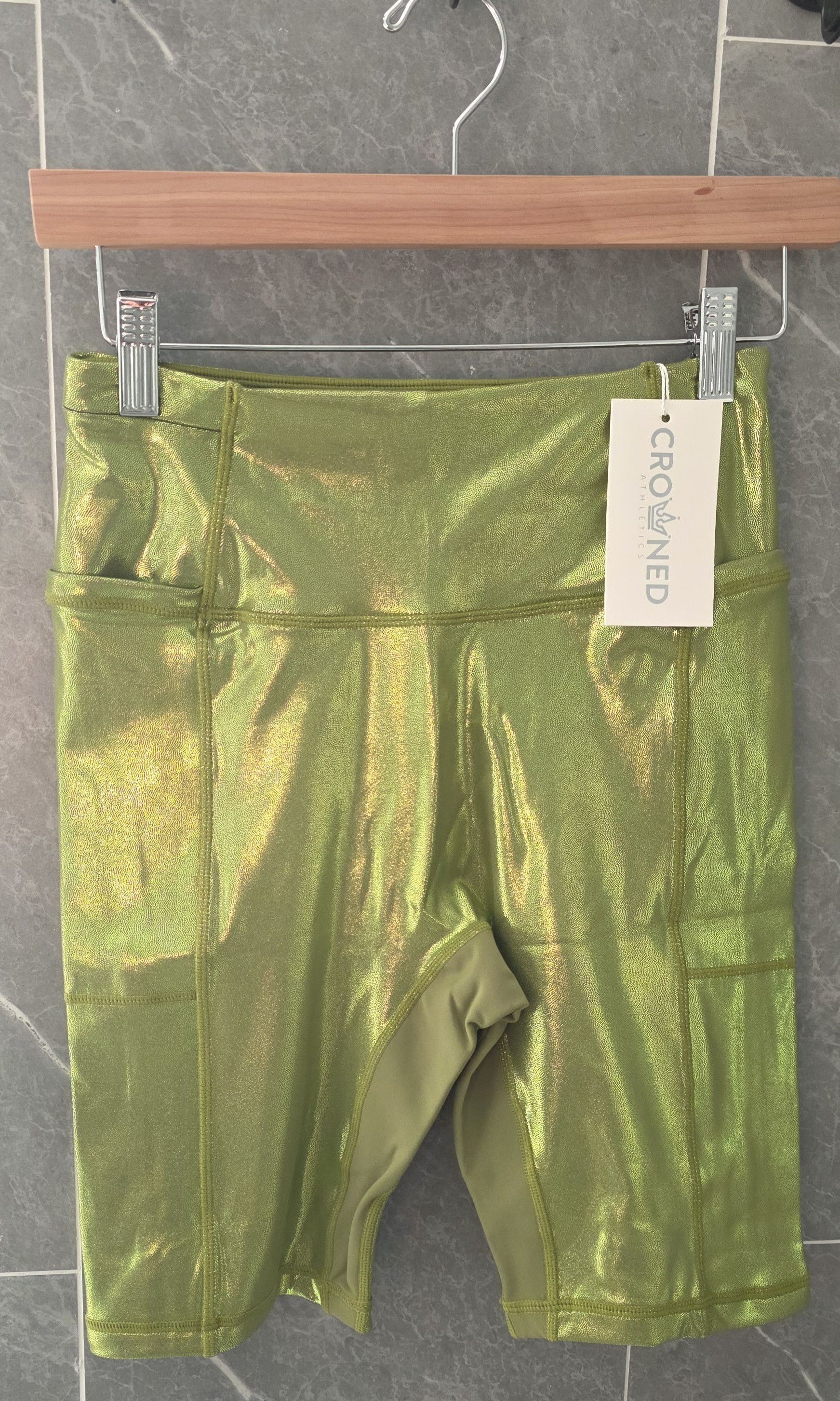 Other NWT Crowned Athletics Kim Probable Biker Shorts Medium Size 30" / US 8 / IT 44 - 1 Thumbnail