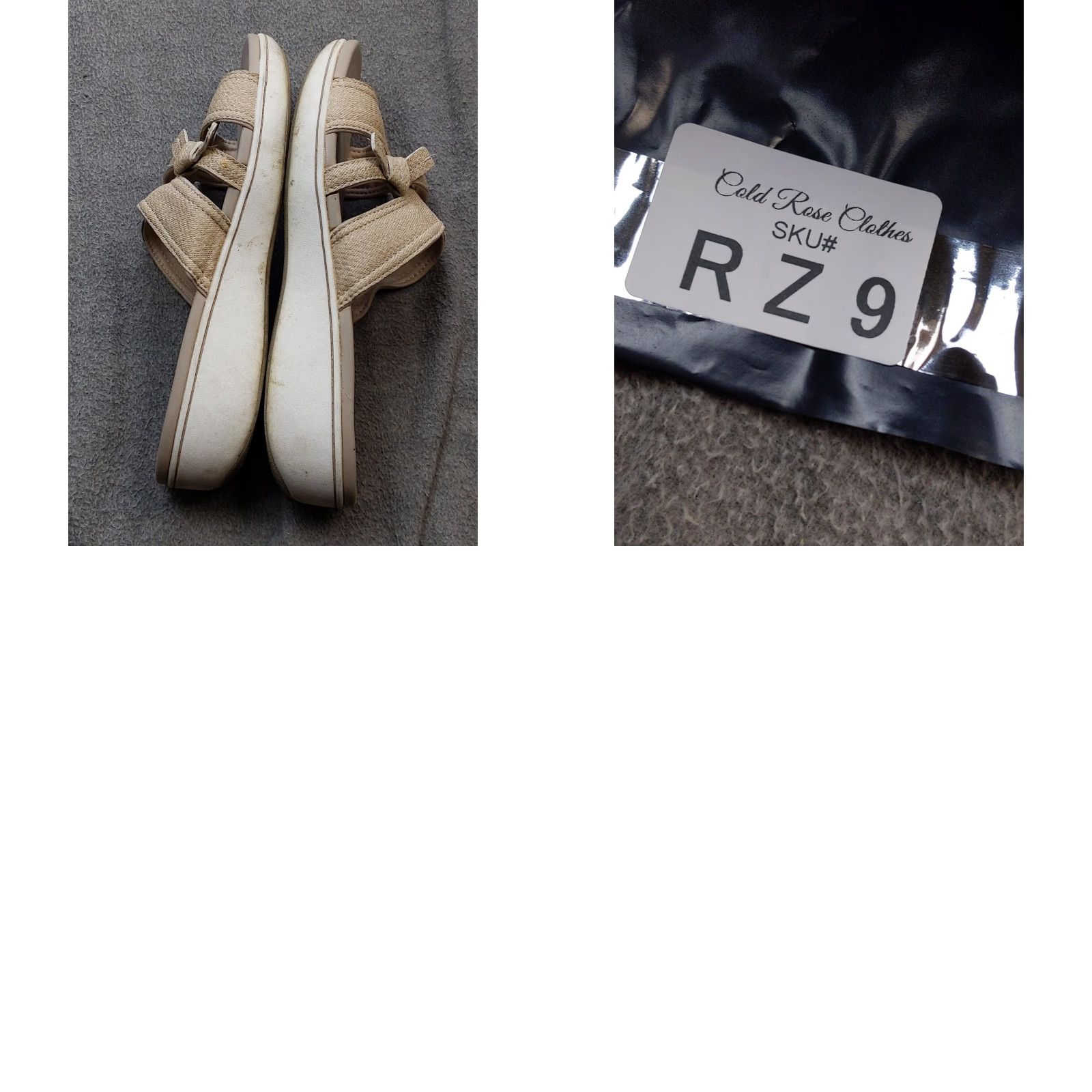 Clarks Clarks Cloudsteppers Sandals Womens US Size 9 Beige Wedge Slip On Bow Comfort Shoes Size US 9 / IT 39 - 8 Thumbnail